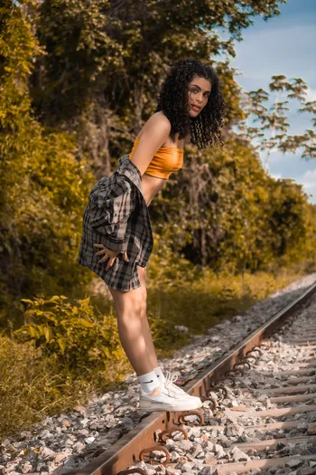 Retrato femenino en exterior